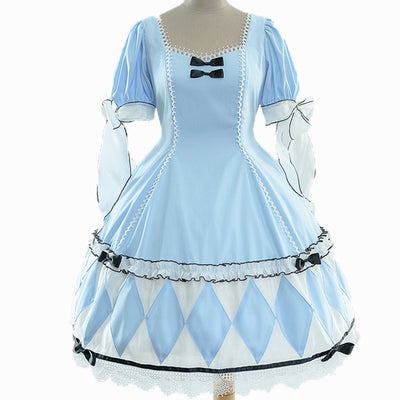 Quaint Lass~Alice~Sweet Lolita Sky Blue OP Dress   