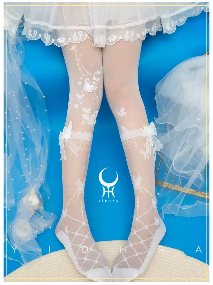 Yidhra~Night Butterfly~Kawaii Lolita Tights