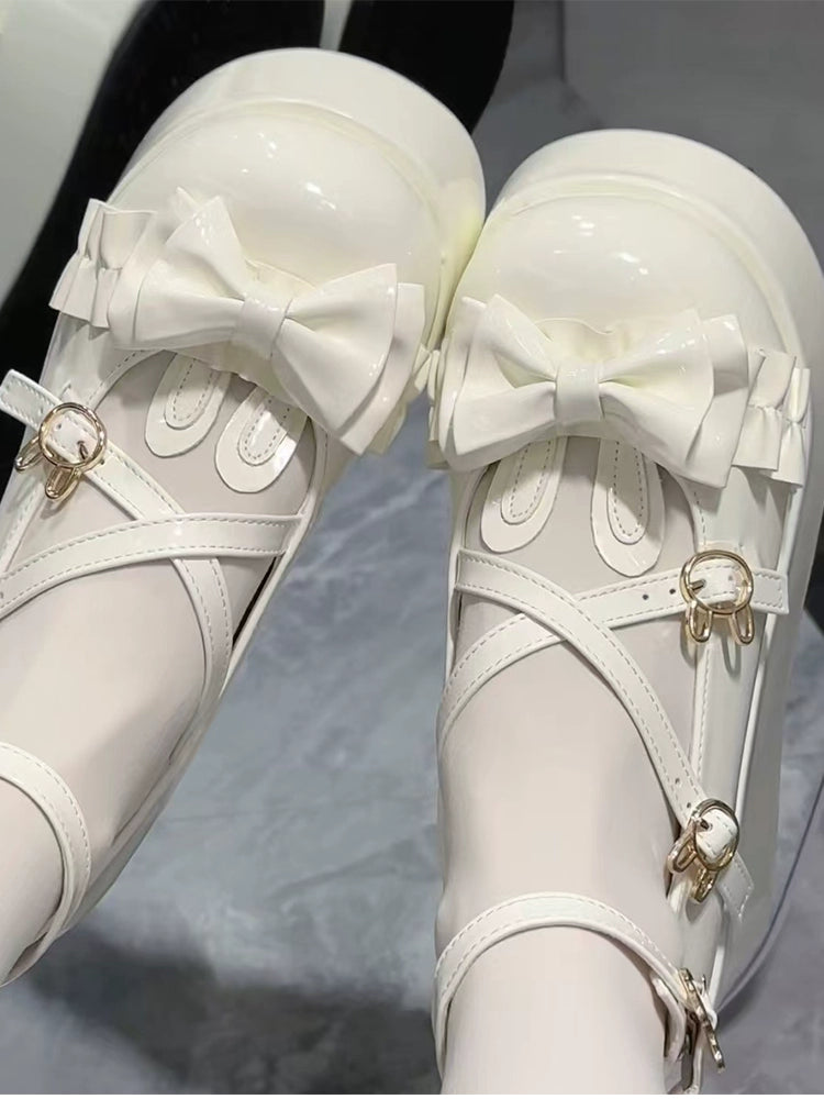 Fairy Godmother - Bond Bunny - Sweet Lolita Platform Shoe, Bunny Ear Accents