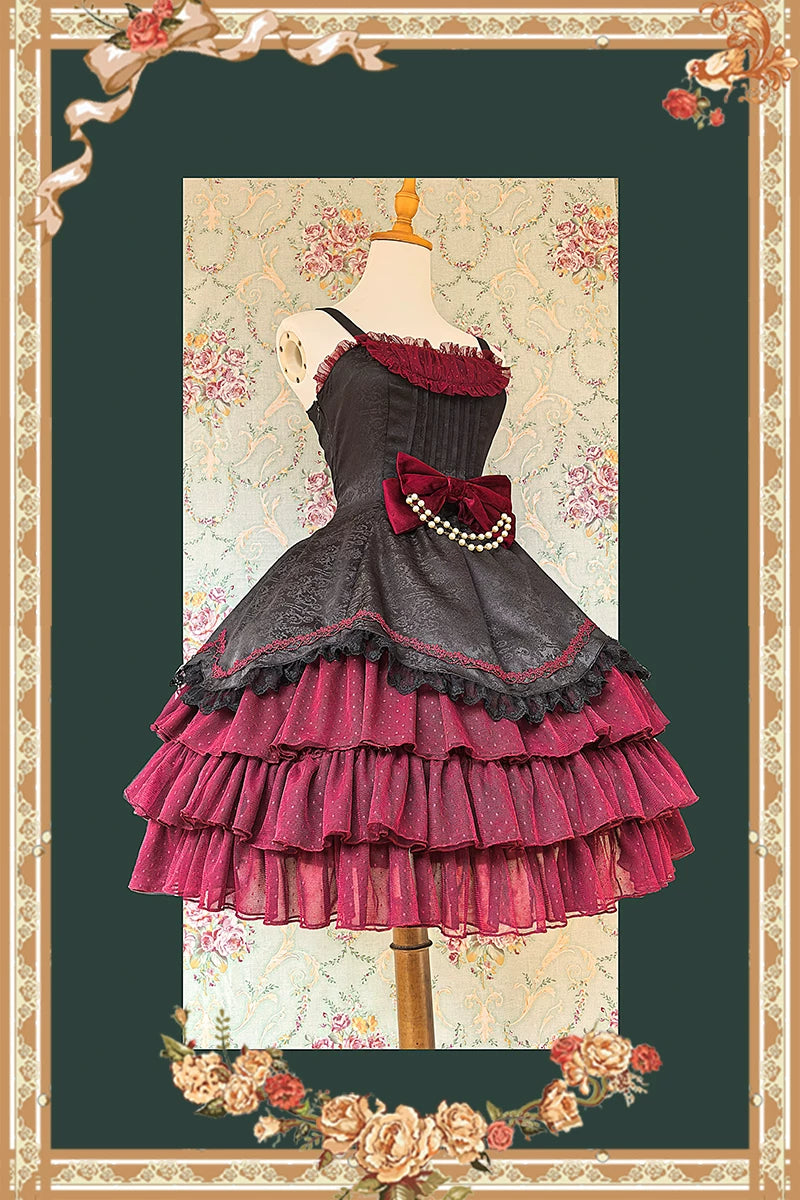 Pearl Box - Classic Lolita JSK, Bustle Back Hem 44506:811381