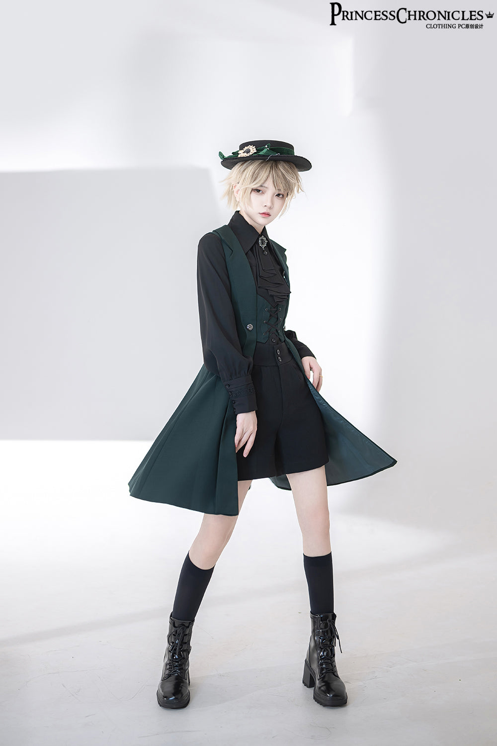 Princess Chronicles - The Night Prelude - Medieval Ouji Lolita Vest 4412:306362