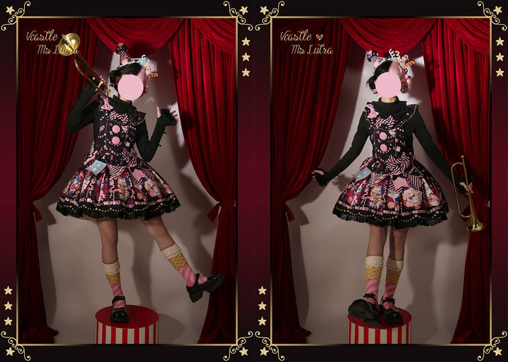 Vcastle~IP Collab Sweet Lolita Salopette and SK