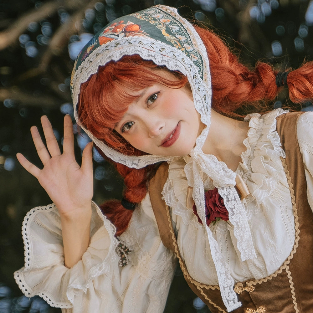 Miss Point - Praise of Abundance - Country Lolita Print Accessories