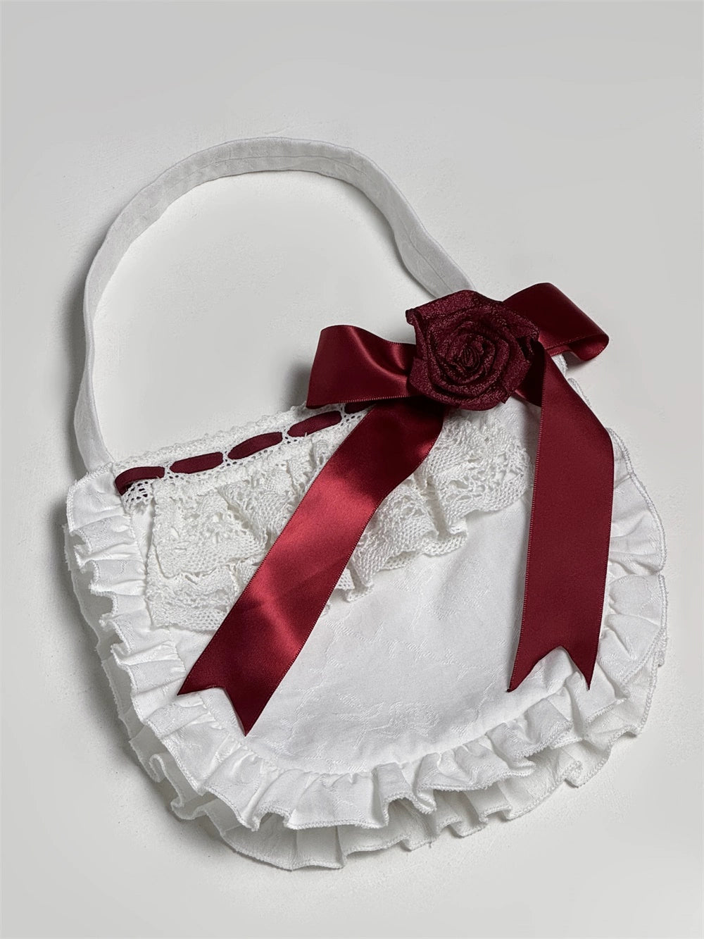 LeMiroir - Winter Solstice - Elegant Lolita Hat, Detachable Collar, Handbag 44088:794375