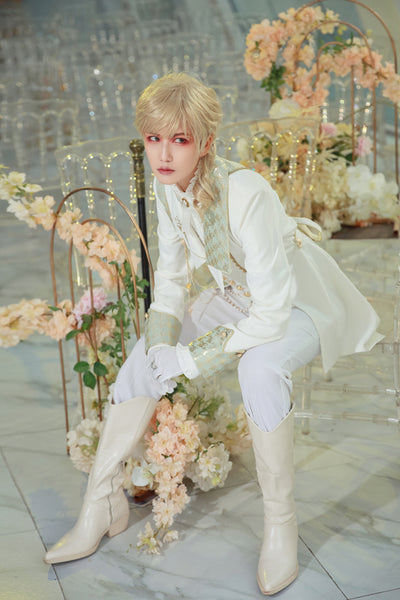 Immortal Thorn~Ouji Lolita Princes Long Retro Coat   
