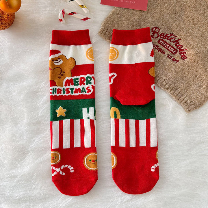 Christmas Cotton Socks Gift Box