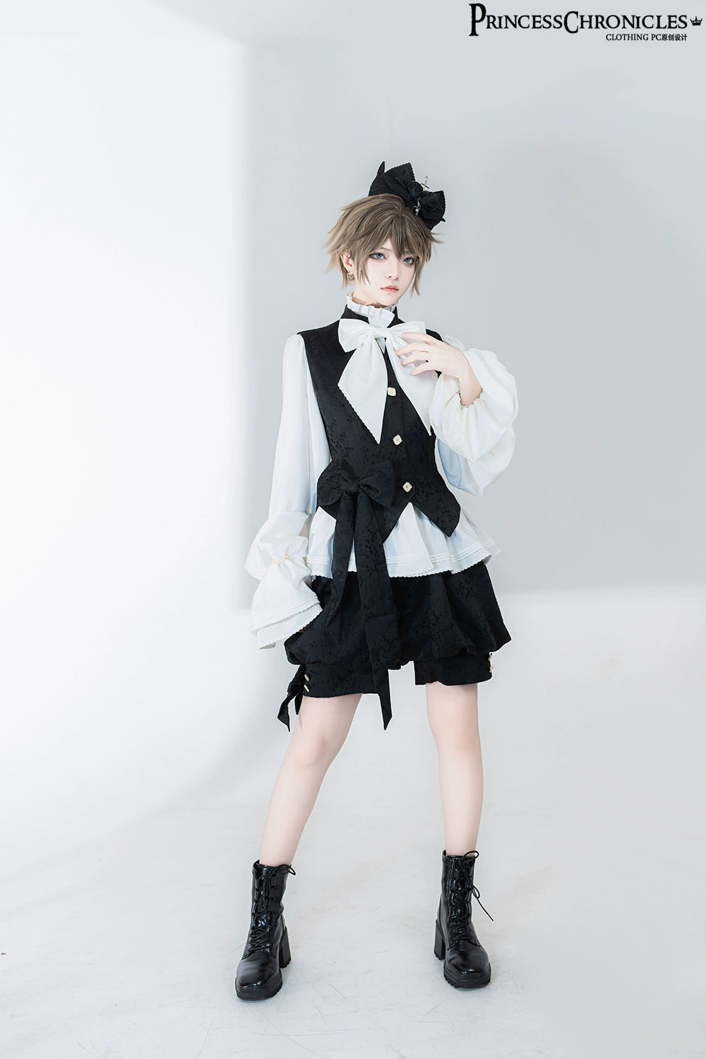 Princess Chronicles~Rabbit Hunt 2.0~Ouji Lolita Prince Crown Gothic Accessories   