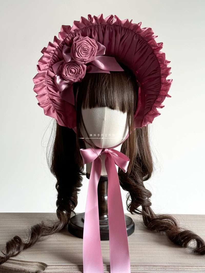 MAID~Elegant Lolita Hairband Bow Multiple Colors BNT