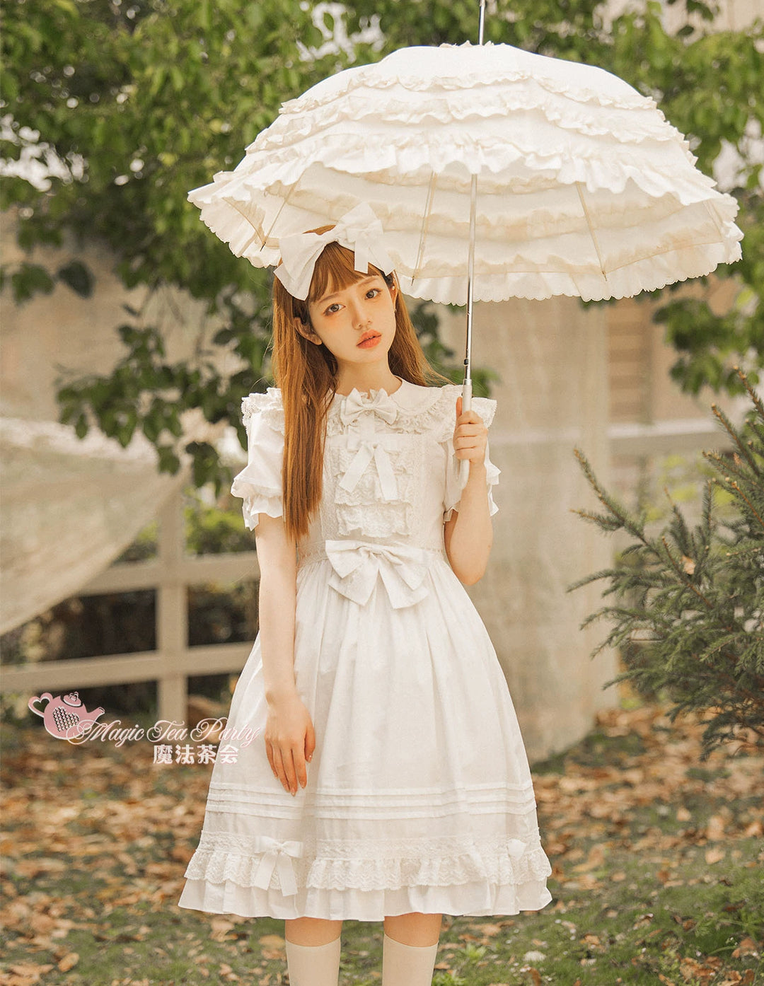 Magic Tea Party~Cute Lolita Jumper Skirt Multicolors JSK   