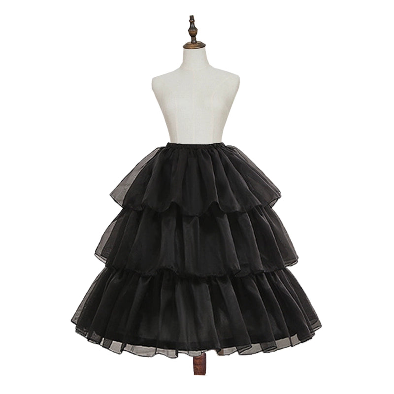Motadalu - Magic Petticoat - Wedding Lolita Petticoat Violence Fishbone Lolita Petticoat 39932:789678