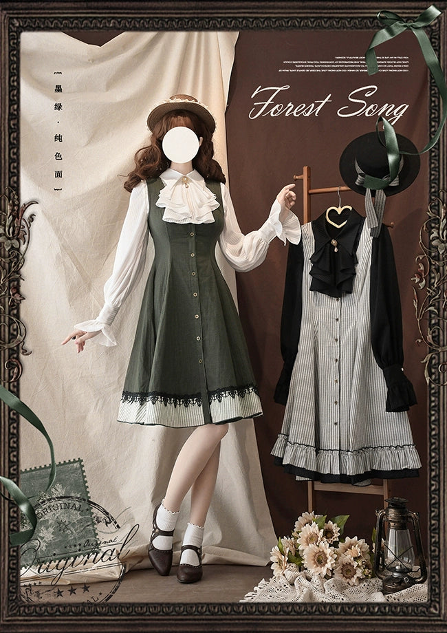 Forest Song~Artemis~ Classic Lolita JSK Double Sided Lolita Dress   