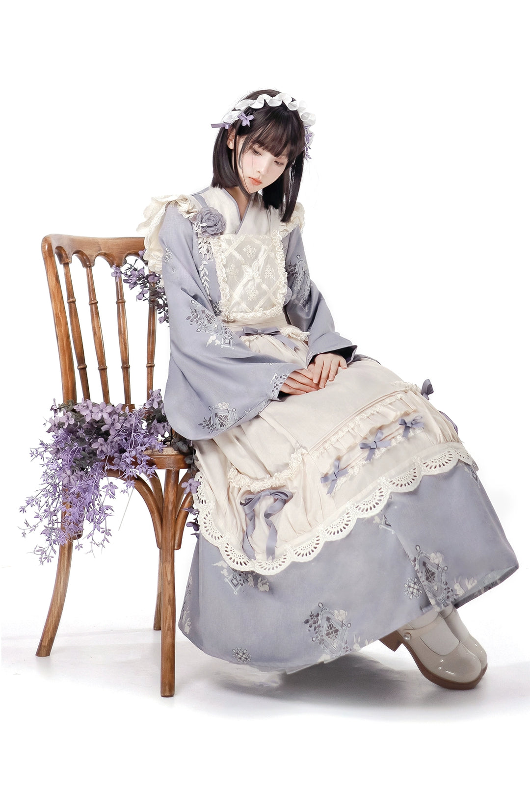 Meow Studio~Cloud Pharmacy~Qi Lolita OP Lolita Overskirt   