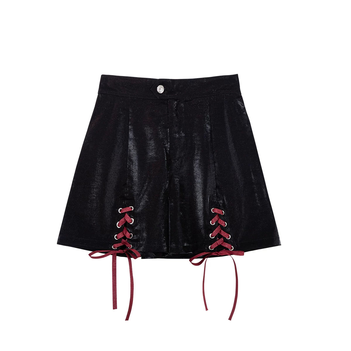 Prime Assassin - Ouji Lolita Suspender Skirt Set, High-low Hem Shorts Only S