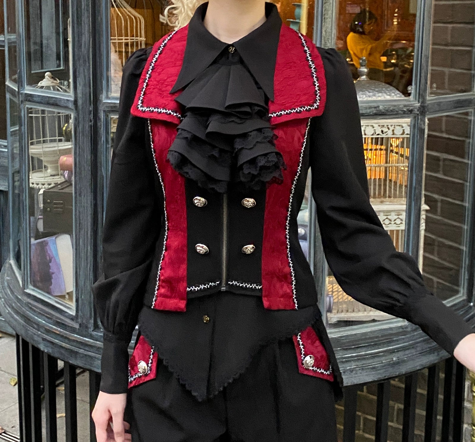 Oath of the Chapter - Ouji Lolita Suit Embroidered Prince Vest Shorts Coat 40532:661806