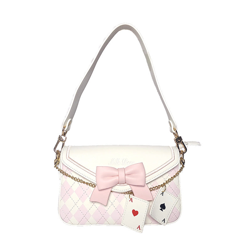 Milk Tea Bear~Sweet Lolita Bowtie Bag   
