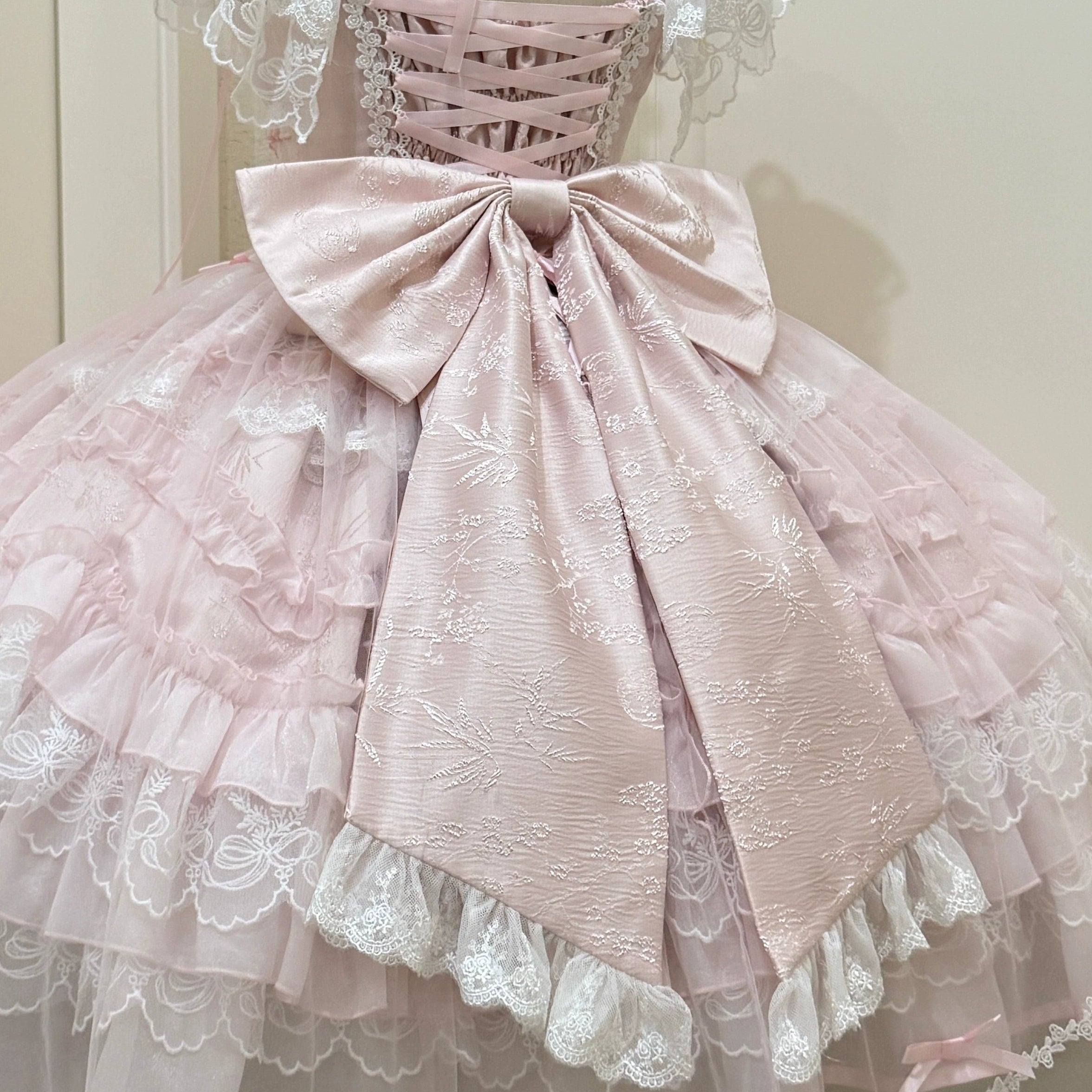 Sugar Girl - Eternal Vow - Weeding Lolita JSK, Detachable Overlay 44248:800930