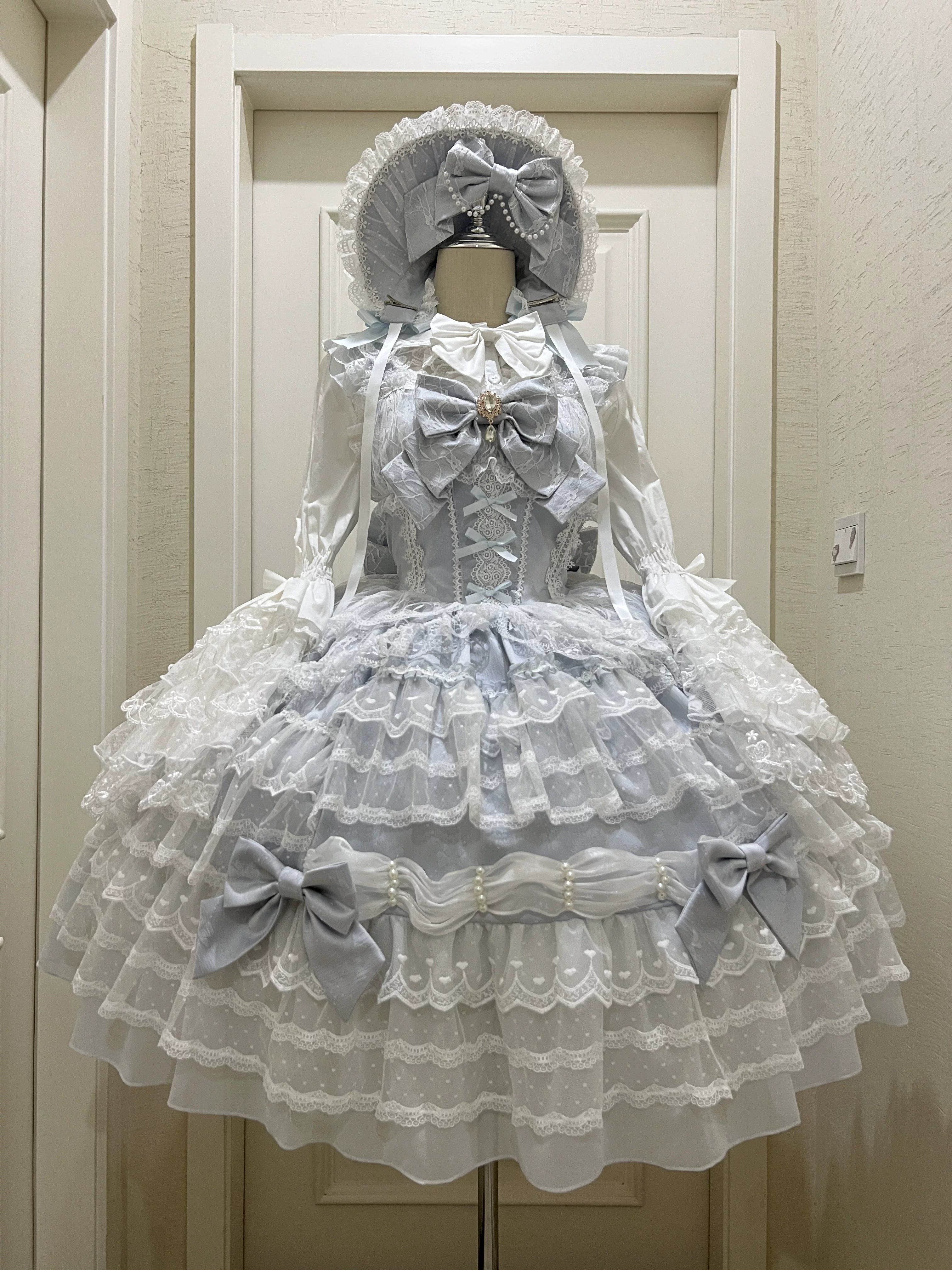 Sugar Girl - Dream Prelude - Princess Lolita JSK Dress Suit Blue JSK Only S