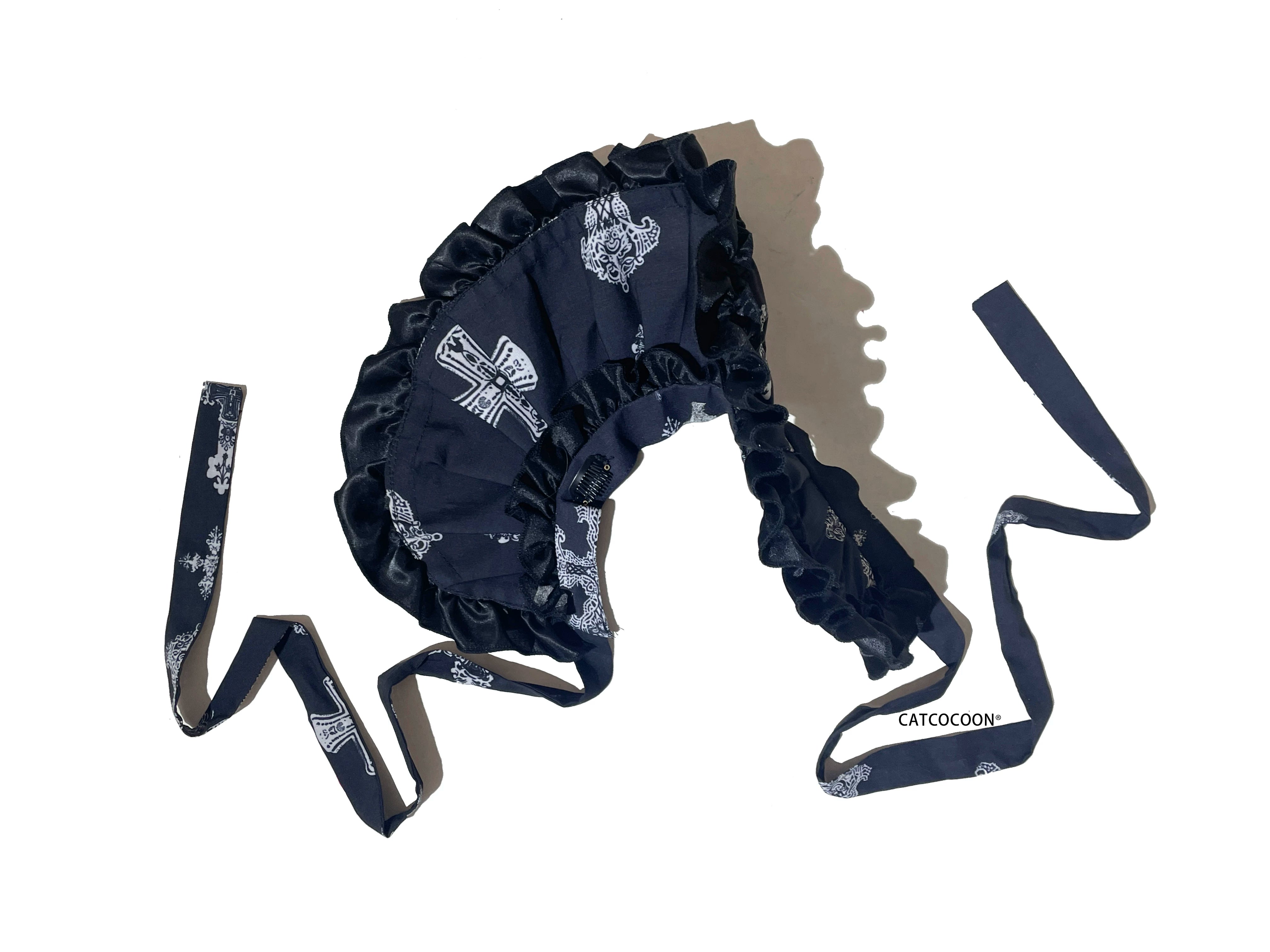 Lace Cross - Gothic Lolita BNT, 3D Cross Decorated Gloves 44544:812026