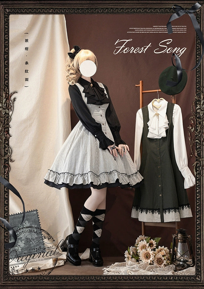 Forest Song~Artemis~ Classic Lolita JSK Double Sided Lolita Dress   