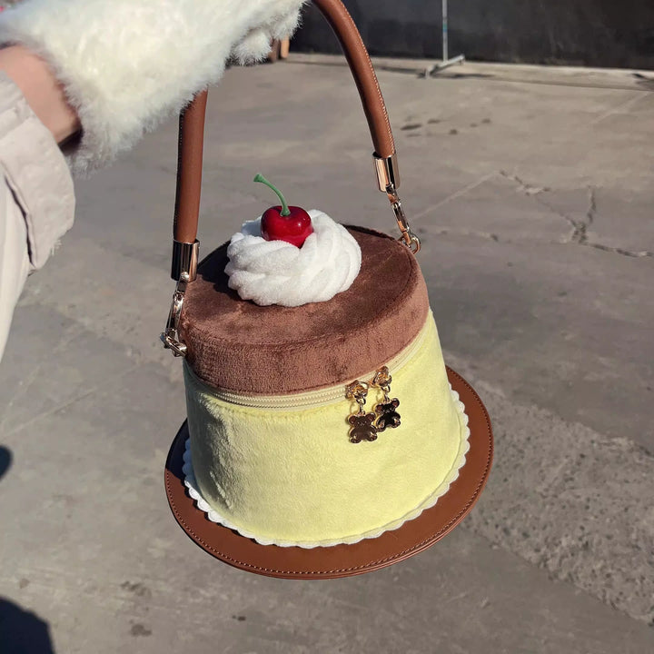 Gururu~Delicious Pudding~Kawaii Lolita Handbag Pudding Shaped   