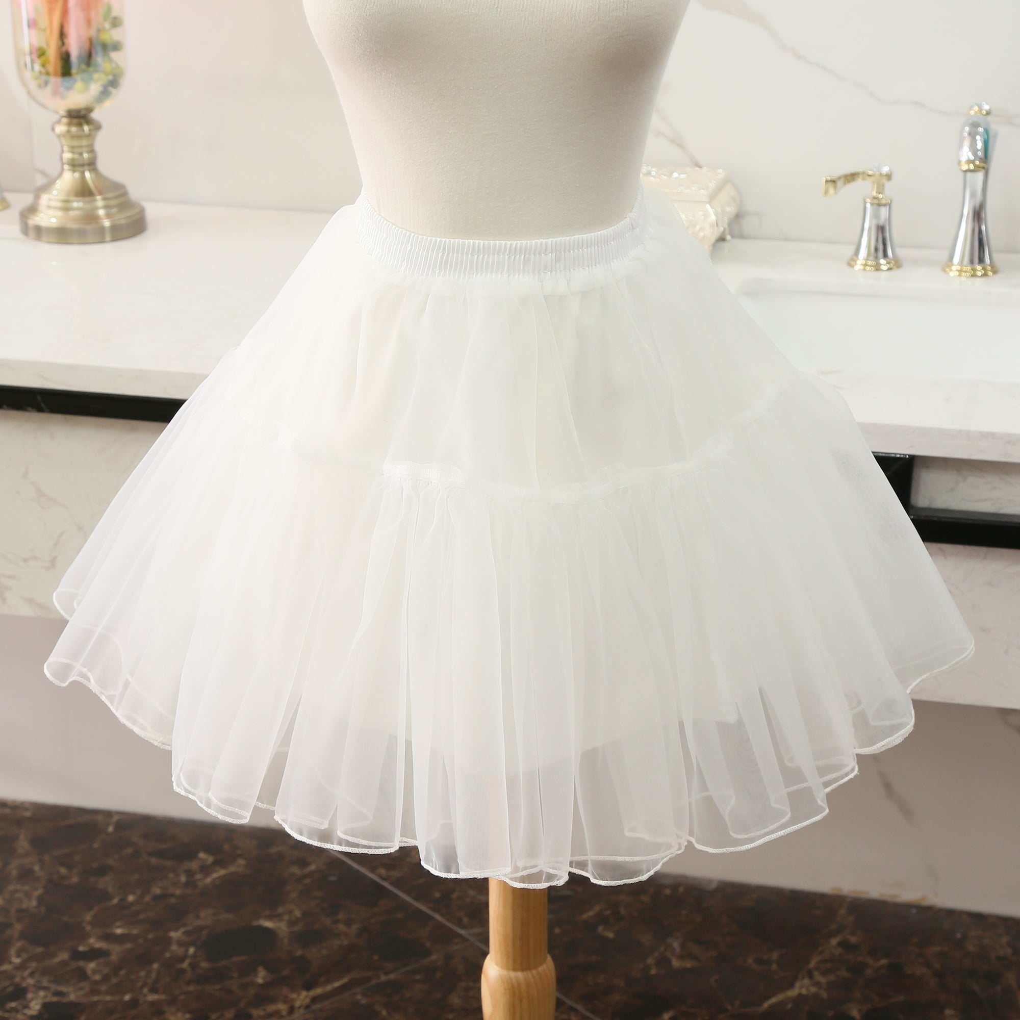 Manyiluo - Jenny Ku - Daily Lolita 17.7" (45 CM) Boneless Puffy Petticoat