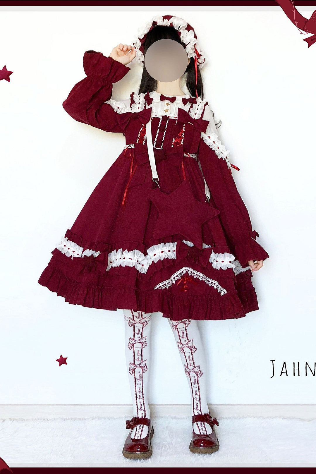 (BFM)Aurora Kiss~Daily Lolita OP Long Sleeve Winter Dress