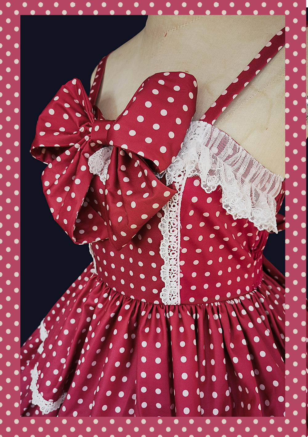 Infanta~Cloth Cat~Kawaii Lolita JSK Multi-Color Tiered Ruffles Dress 42774:753080