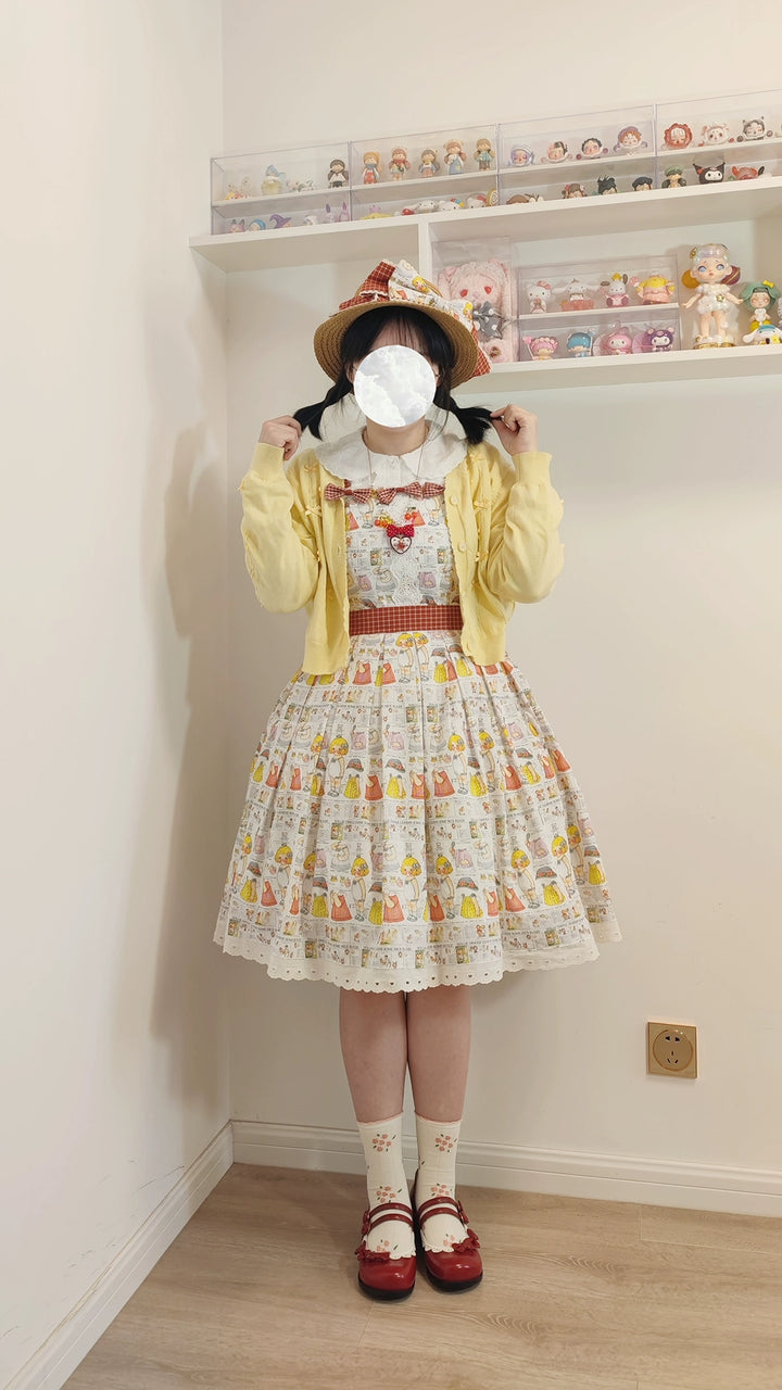 Miss Cube~Dress Up Dolls~Summer Kawaii Lolita JSK Dress Customized Size 42134:727971