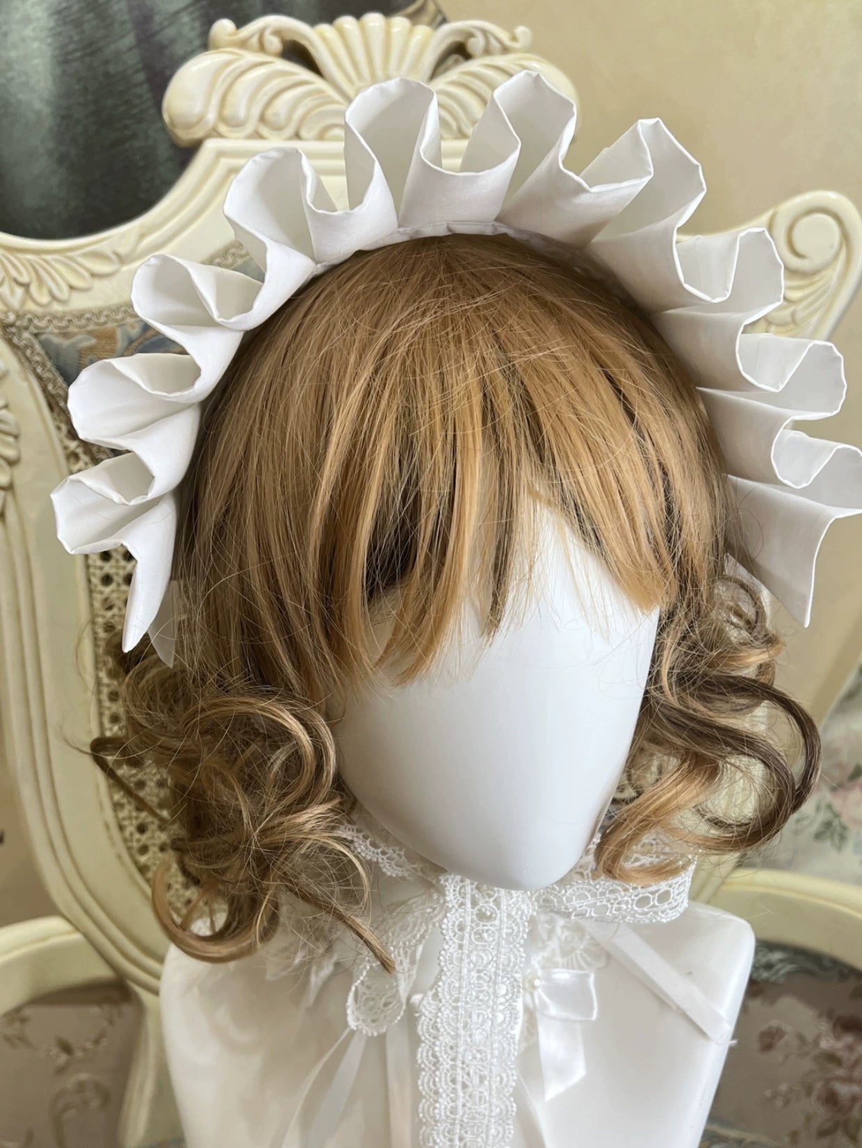 Lace Garden - Pure Cotton Old School Lolita Headdress