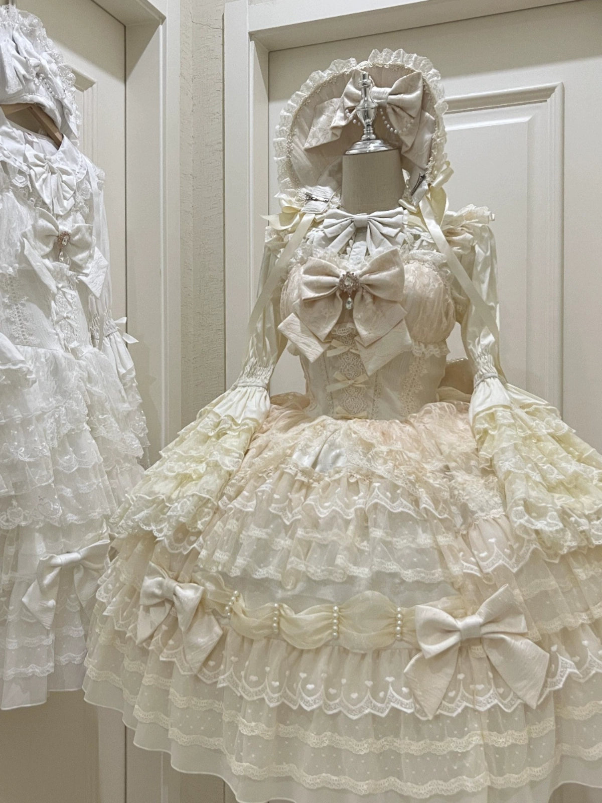 Sugar Girl - Dream Prelude - Princess Lolita JSK Dress Suit Apricot JSK Only S