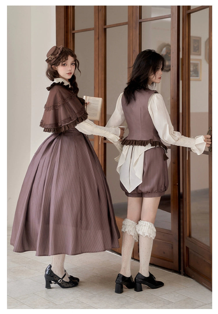 With PUJI~Ouji Lolita Shirt Bust-supporting JSK Dress 40000:647800