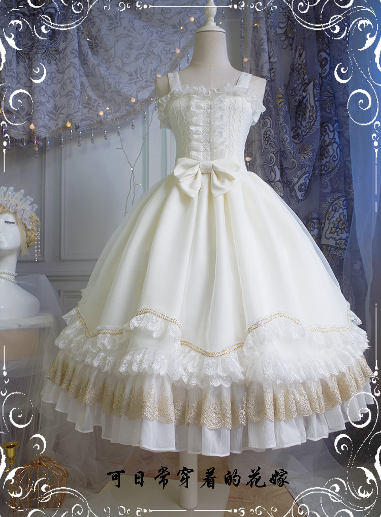 (Buyforme)Fairy Tales~Fate Quartet Bridal Lolita Gothic Accessories Blouse   