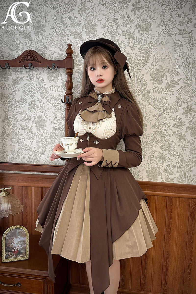 Alice Girl~Lolita Accessory Detective Butler Bat-Collar Tie   
