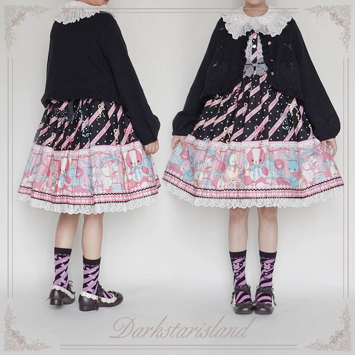 (BFM)Dark Star Island~Sugar Frost~Sweet Lolita Cardigan Knit Embroidered Sweater   