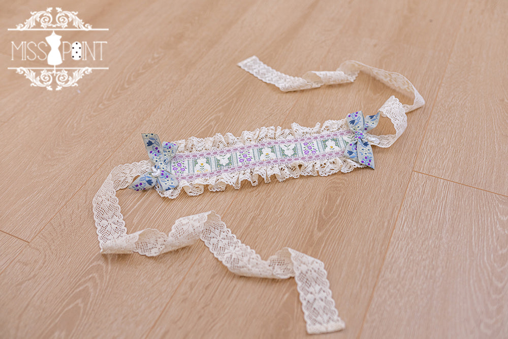 Miss Point - Country Lolita Accessory Assorted Color green headband
