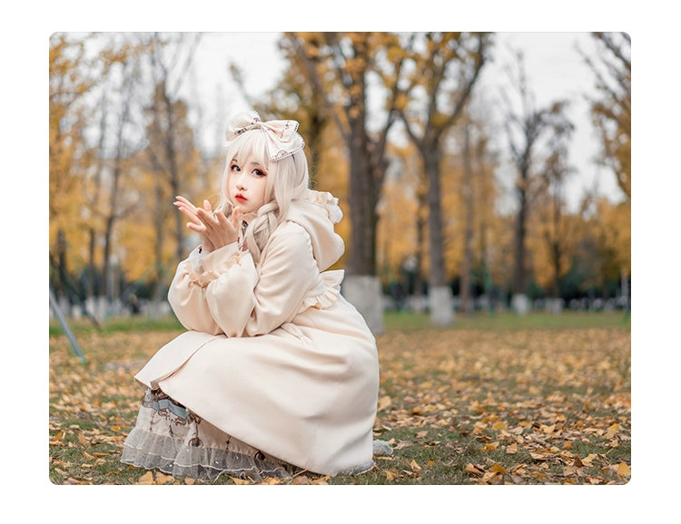 Fairy Cat~Sweet Lolita Coat Autumn and Winter Lolita Outwear   