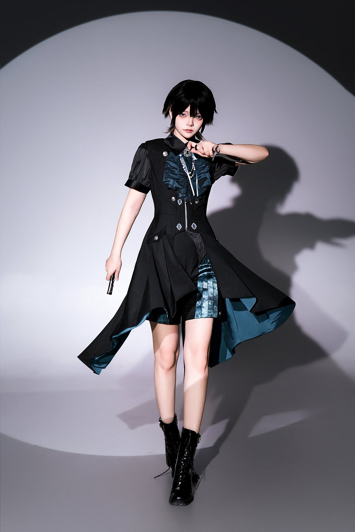 Designer's Gift - Mystique Melody - Ouji Lolita Shorts, Prince Long Vest 42738:751328