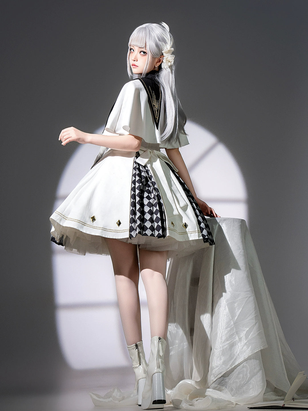 Your Princess~Eye of Truth~Elegant Gothic Lolita Dress Suit With Embroidery