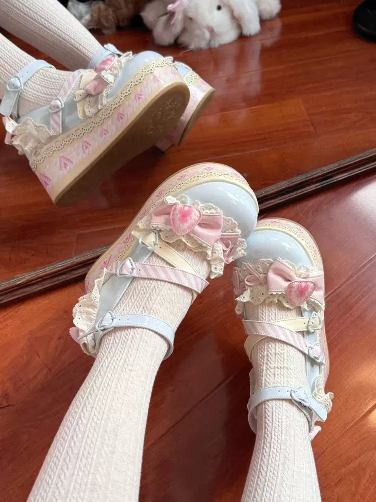 Aimee~Sweet Lolita Shoes High Platform Lolita Shoes 40994:682994