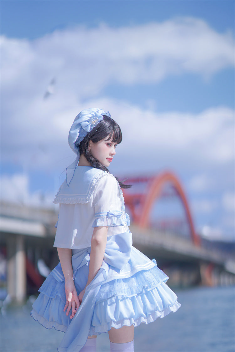 To Alice~Dear Dolls~Sweet Lolita Jellyfish JK Skirt   