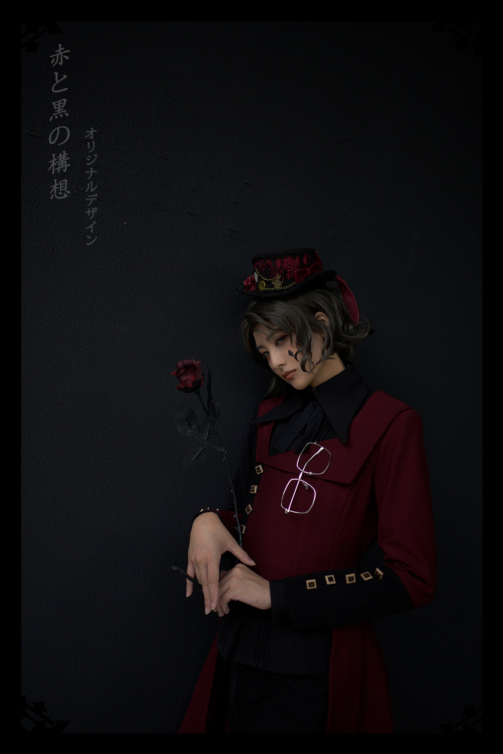 Princess Chronicles~Red and Black~Retro Ouji Lolita Handsome Black Pants 19240:298586