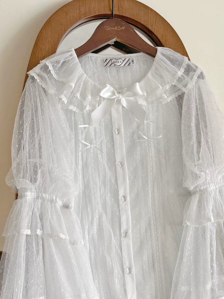 Magic Tea Party~Sweet Lolita Shirt Versatile Princess Sleeve Lolita Innerwear   