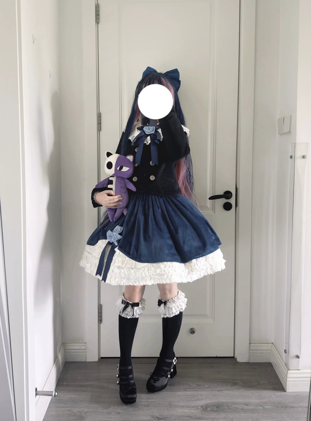 LeMiroir - Winter Solstice - Elegant Lolita Winter Short Coat & SK 44069:794263