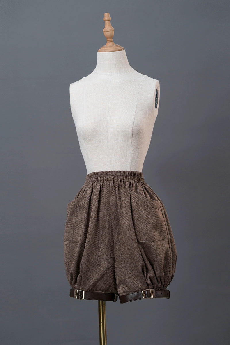 Fantastic Wind~Punk Lolita Skirt Retro Shorts Shirt Set S shorts 