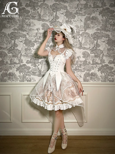 Alice Girl~Doll Mystery~Gothic Lolita Bolero Short Sleeve Short Coat   