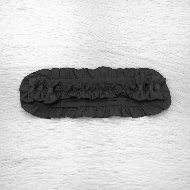 Mengfuzi~LiLith Accesspry Vintage Gothic Lolita Sleeves Bonnet Hairclips black hairband 18332:251674