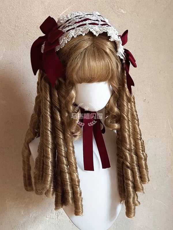 Lolita Roman Roll Wig, Shape-Resistant Fiber 44970:830290