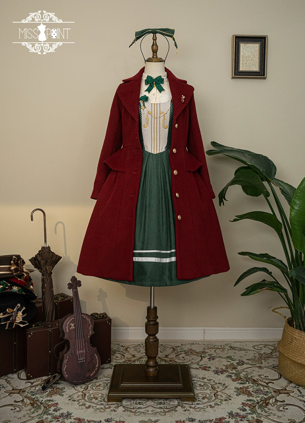 (BFM)Miss Point~Customized Lolita Jumper Dress~Elegant College Lolita JSK 32198:377536