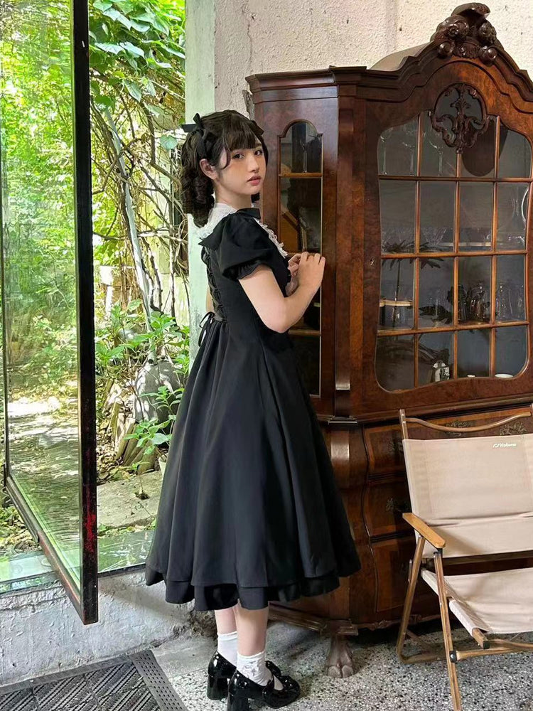 (Buyforme)Sweet Wood~Long Vesion Elegant and Vintage Lolita OP   