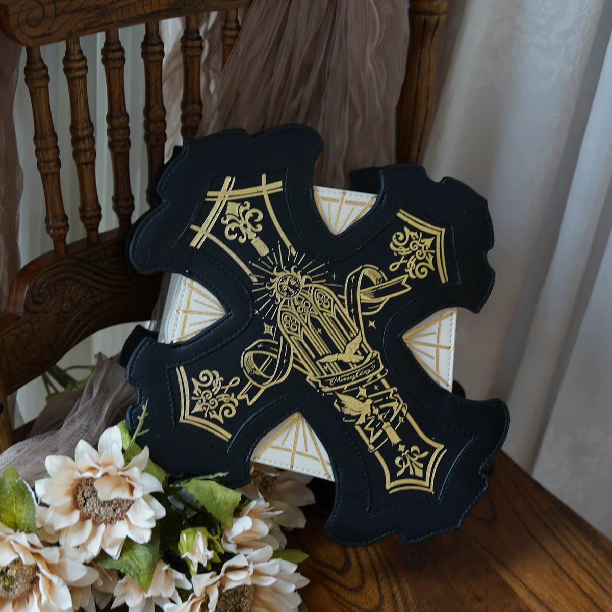 Gothic Lolita Bag, Two Detachable Shoulder Straps 45980:870131